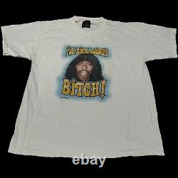 Vintage Rick James Shirt XL Dave Chappelle Show Freaknik Wu Tang Roots Wear