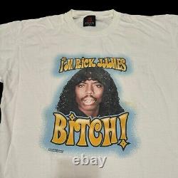 Vintage Rick James Shirt XL Dave Chappelle Show Freaknik Wu Tang Roots Wear