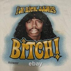 Vintage Rick James Shirt XL Dave Chappelle Show Freaknik Wu Tang Roots Wear