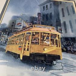 Yesterday 1991 Streetcar Limit Edition Signed Print by Dave Riebe 322 /1500