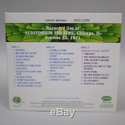 10/22/71 Choix De Grateful Dead Dave Vol 3 CD (2012) 3-disc Set Chicago Garcia