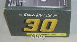 124 Université De Course 1969 #30 Dave Marcis Dodge Charger Daytona Autographié