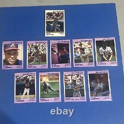 1991 STAR CO. MILLENNIUM DAVE JUSTICE SET UNIQUEMENT 200 ENSEMBLES AvecPromo? EBAY POP 1