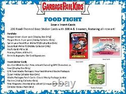 (2) 2021 Topps Garbage Pail Kids Food Fight Hobby Boxes! Neuf, Scellé