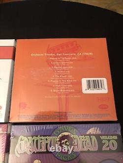 2016 Grateful Dead Dave's Picks Volumes 17 18 19 20 Plus Bonus Disc SEALED 	<br/>
	 Les sélections de Dave de 2016 de Grateful Dead Volumes 17 18 19 20 plus disque bonus SCELLÉ