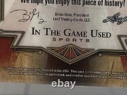 2019 Feuille ITG Utilisé Multijoueur All Star Game 6 Relique NOLAN RYAN BGS 9.5 POP 1