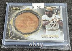 2022 Tier One Dave Parker Jeu Utilisé Batte Bouton 1/1