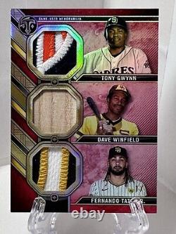 2024 Topps Triple Threads Triple Relique ? Ruby ? 1/1 ? Gwynn-winfield-tatis Jr