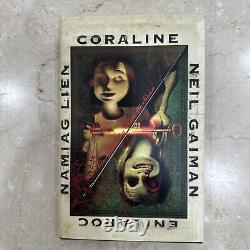2X Signé ! CORALINE - Neil Gaiman/Dave McKean - Édition limitée de Subterranean Press