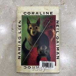 2X Signé ! CORALINE - Neil Gaiman/Dave McKean - Édition limitée de Subterranean Press