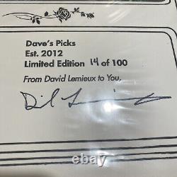 Affiche d'art imprimé de Dave's Picks Grateful Dead #14/100 Édition Limitée 2020