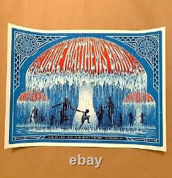 Affiche de la Dave Matthews Band Pine Knob 2022 Signée Clarkston Half Hazard Press DMB