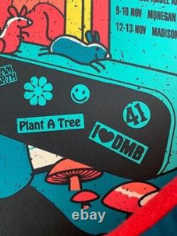 Affiche de la tournée Dave Matthews Band 2021, pas Phish, pas Goose, 30e anniversaire.