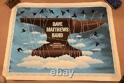 Affiche du Dave Matthews Band Burgettstown 2012 Édition Limitée Methane Studios 600