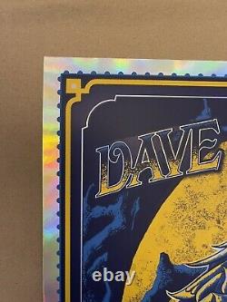 Bioworkz Dave Matthews Band Noblesville Affiche Dmb Affiche Foil Variant Art Ap