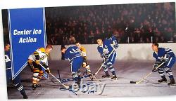 Cartes autographiées de Dave Keon dans la série Parkhurst Tall Boys de 1994, finales du Centre régulier de la glace