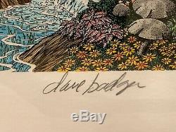 Dave Badger Signé Attraper L'édition Wind Limited (362/395) Serigraph