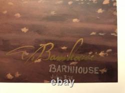 Dave Barnhouse American Made 26 X 16 Ltd Edition Imprimé Signé/numéroté Avec Coa