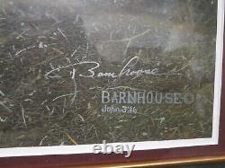 Dave Barnhouse Imprimer Horsepower Edition Limitée 1112/1950. 16,5 Par 26,25