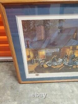 Dave Barnhouse Laissez les bons moments rouler #1362/2450 AvecCERT Harley Davidson