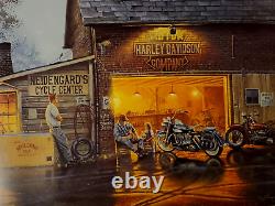 Dave Barnhouse Roi De La Route #365/1500 Monnaie Aveccert Harley Davidson Rare