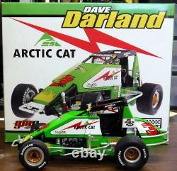 Dave Darland #3 Artic Cat Sprint Car 118e Diecast Gmp Limited Edition Rare