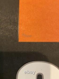 Dave Kinsey offre une grande édition limitée signée en orange, numérotée 19/400, comme neuve en 2007