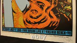 Dave Matthews Band Chuck Sperry 2015 Virginia Beach Poster Dmb Edition Limitée