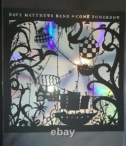 Dave Matthews Band Come Tomorrow Poster Rainbow Foil Édition Limitée