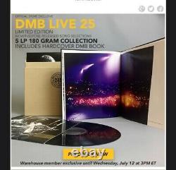 Dave Matthews Band, Dmb Live 25 Vinyl, Sealed Limited Edition 5 Lp 180 Gram Nouveau