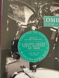 Dave Matthews Band Dmb Live Trax Vol 3 Vinyle Vert 4 Lp Numéroté 2013 Scélérisé