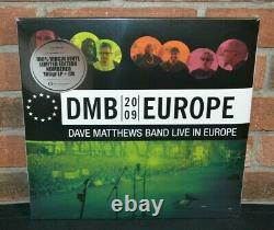 Dave Matthews Band Europe 2009 Live, Ltd Import 5lp Black Vinyl + 3 CD #'d Set