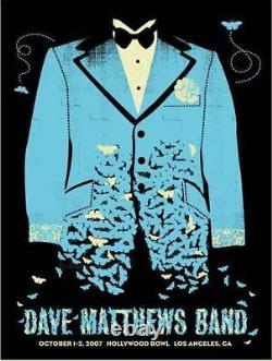 Dave Matthews Band Hollywood Bowl Los Angeles 2007 Methane Studios Poster Print