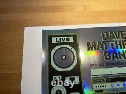 Dave Matthews Band Live Trax 62 Affiche Foil Variant Edition Limitée À 300 Exemplaires