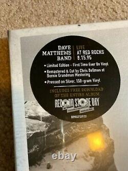 Dave Matthews Band Live Trax Red Rocks Record Store Day Rsd 2017 Silver Vinyl