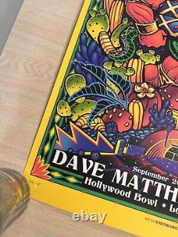 Dave Matthews Band Los Angeles Ca 2022 Dmb Munk One Edition Limitée