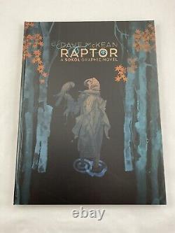 Dave McKean RAPTOR, une bande dessinée graphique de Sokol en édition limitée, reliée en dur par Dark Horse, scellée