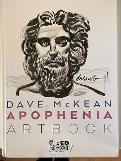 Dave Mckean Apophenia Signé White Edition Limitée Sketched Art Original