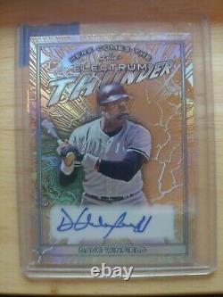 Dave Winfield Auto #1/1. 2024 Leaf Electrum Voici le Tonnerre. Autographe