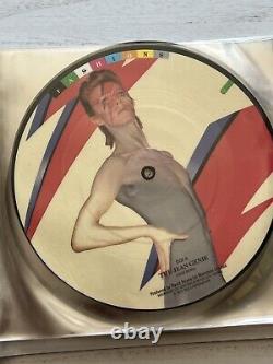 David Bowie MODES Édition Limitée 1980 UK 10 x 7 PICTURE DISC SET EXPÉDITION GRATUITE