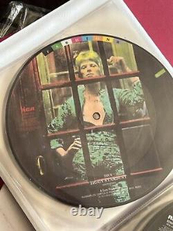 David Bowie MODES Édition Limitée 1980 UK 10 x 7 PICTURE DISC SET EXPÉDITION GRATUITE