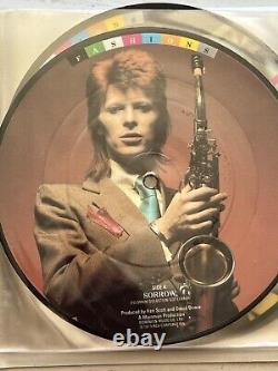 David Bowie MODES Édition Limitée 1980 UK 10 x 7 PICTURE DISC SET EXPÉDITION GRATUITE