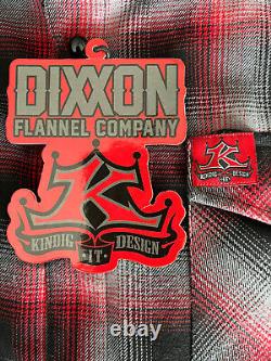 Dixxon Flannel Kindig It Collab. Rare Première Coloration Avec Dave Kindig 2xl