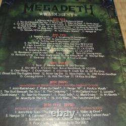 Excellent MEGADETH Édition Limitée WARCHEST Coffret 4 CD + DVD du Japon