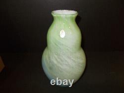 Fenton Art Glass Connoisseur Caribbean Day Vase 8199 B6 #21/750 Dave Fetty Menthe