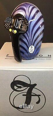 Fenton Art Glass / Dave Fetty Elephant In Box Originale Limited Edition