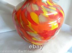 Fenton Art Glass Limited Vase Myriad Mist Dave Fetty Nouveauté En Boîte Multicolore