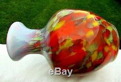 Fenton Art Glass Myriad Mist Par Dave Fetty Vase # 324/750 Nouvelle Boîte. 8.75h