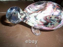 Fenton Off Hand Dave Fetty Hanging Hearts Tortue Ooak