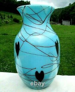 Fenton Robert Barber-dave Fetty Hanging Hearts 212/600. 10h Vase 1975